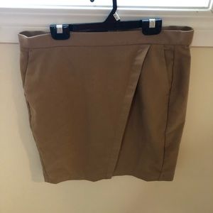 Banana Republic wrap midi skirt